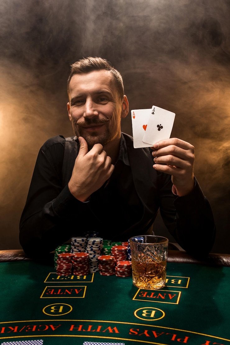 Tampilan studio live dealer kingasia77 dengan meja blackjack, roulette, dan baccarat